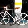 Fixie Blanc Avec 4 Roues Pneus Rayons 2 Fixie Blanc Avec 4 Roues Pneus Rayons -BMX Soldes Magasin gq3sazjp13374