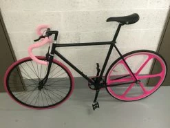 Fixie Noir Et Rose