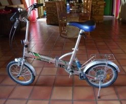 Vlo Pliant Blanc Marine, Modle 16pm3 Aluminium 6061